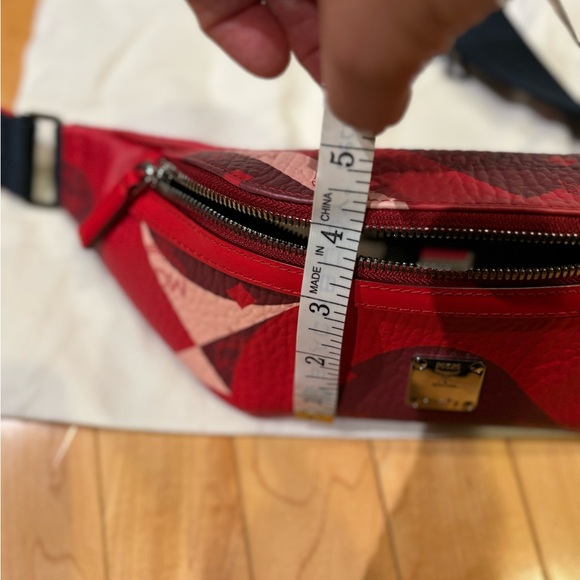 Authentic, brand new, red MCM Crossbody. - Picture 5 of 6